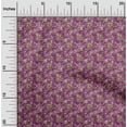 thumbnail image 2 of oneOone Georgette Viscose Purple Fabric Batik Diy Clothing Quilting Fabric Print Fabric By Yard 42 Inch Wide, 2 of 5