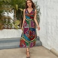 thumbnail image 3 of Mola De Panama Fish Sleeveless Dress Summer Women Clothes Dress for Pregnant Women Dresses, 3 of 9