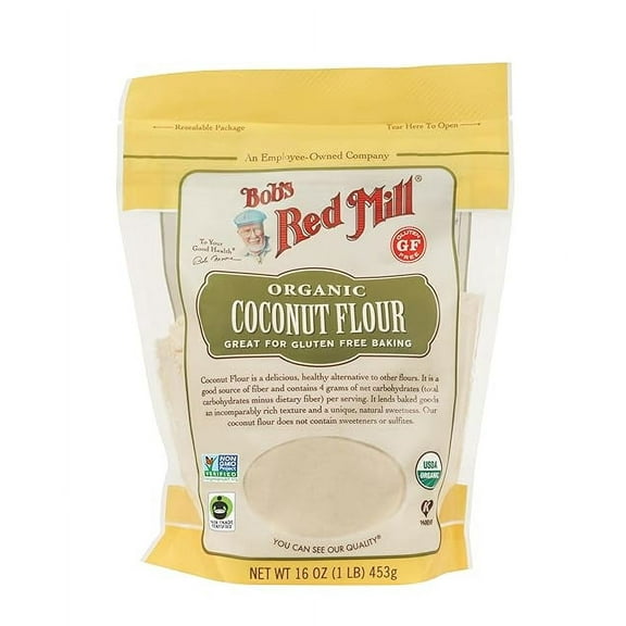 Bob's Red Mill, Organic Gluten Free Coconut Flour, 16 Ounce YUN35