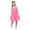 Hot Pink, variant on ZDHoor Kids V-Neck Princess Flower Girl Dress Bridesmaid Wedding Birthday Party Pageant Ball Gown Blue 2