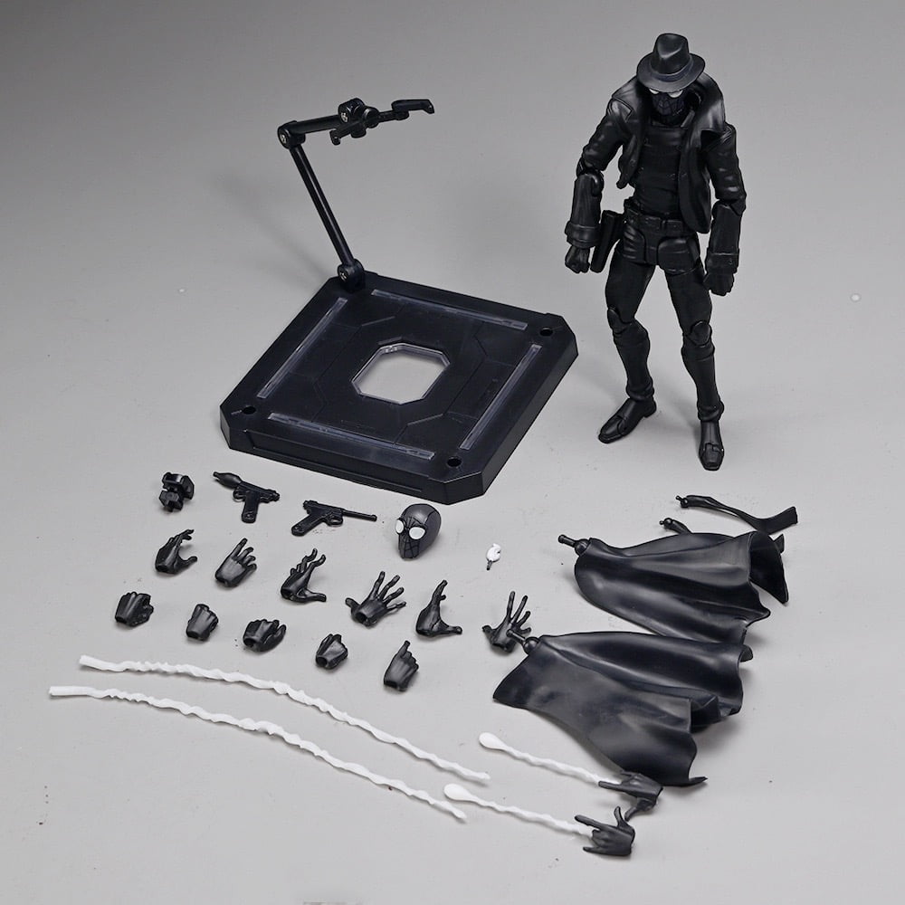 Spider Nior Movable Action Figure Model 16cm with Accessories Box Set