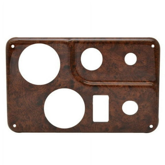 Smokercraft Boat Blank Gauge Panel 42619 | Matisse Faux Woodgrain