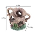 thumbnail image 2 of Aquarium Landscape Simulated Decorative Resin Aquatic Cave Fish Tank Decoration, 2 of 6