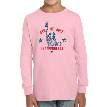 

Happy 4Th July Statue Long Sleeve Toddler -Image by Shutterstock 3 Toddler