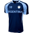 thumbnail image 3 of J4K Argentina Flag Soccer Jersey #10, Polyester, Blue, YS-XXL, 1-Pack, 3 of 4