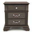 thumbnail image 2 of Furniture of America Charo Wood 2-Drawer Nightstand with USB Port in Gray, 2 of 7