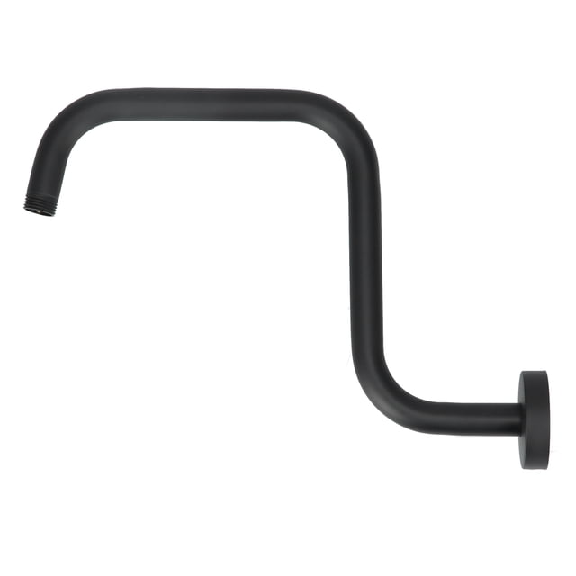 Elevador de cabezal de ducha, 13 pulgadas en forma de S, cabezal de ducha, brazo de tubo, brazo de ducha, grado profesional Jadeshay A