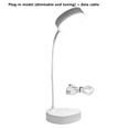 thumbnail image 1 of Lámpara de mesa LED 2.5W 3000-6000K Luz de lectura Lámpara de escritorio nocturna flexible giratoria de 360 ​​°, potencia de dirección, cable Sweethay HA005013-05B, 1 of 6