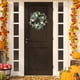 thumbnail image 3 of Ganfancp Otoño Blanco Calabaza Guirnalda Decoración para El Hogar Puerta Colgante Guirnalda Adornos de Vacaciones 35 Ofertas Del Día Liquidación Corona de Flores*1, 3 of 5