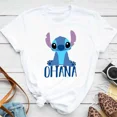 thumbnail image 3 of Camiseta informal de manga corta con puntada superior, dulce camiseta de algodón de tendencia, ropa para niños, camisetas gráficas de verano a la moda para niños y niñas, 3 of 5