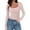 #1Pink, variant on Byworldtasic Scoop Neck Slim Fitted T Shirts for Women Basic Long Sleeve Layering Tee Tops