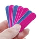 thumbnail image 2 of Seitruly Lima de uñas de papel de lija de un solo uso 100 piezas azul y rojo rosa, 2 of 6