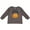 Charcoal, variant on Inktastic I'm Going to be a Big Sister- cute Halloween pumpkin Girls Long Sleeve Toddler T-Shirt
