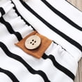 EnJoCho 1 Year Old Boy Clothes Baby Boy Girl Feather T shirt Tops Striped Pants Clothes Outfits Set School Wear Clearance 12-18 Months