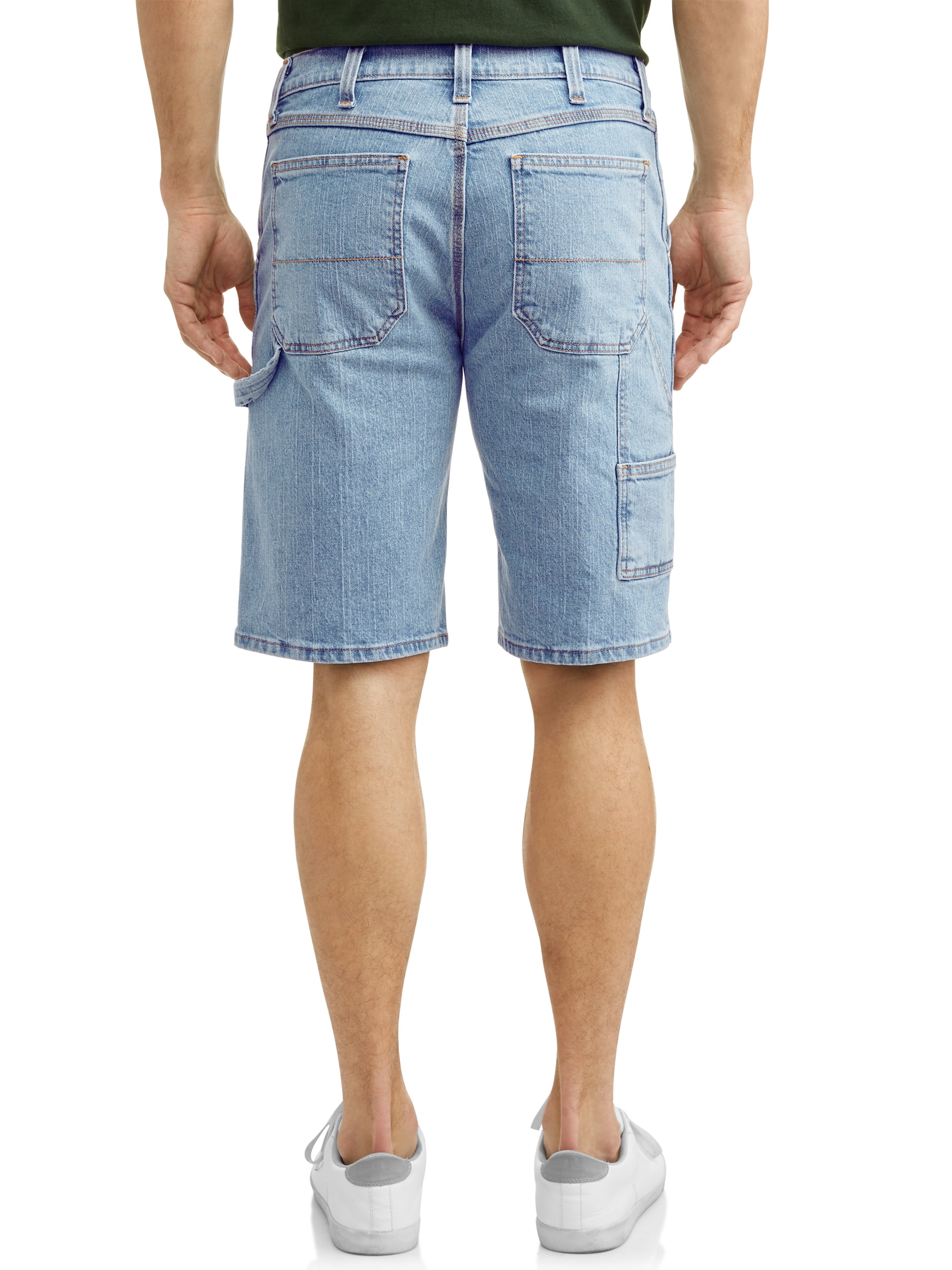 George Men's & Big Men's Relaxed Fit 100% Cotton 10.5" Carpenter Shorts, Size 30-46
