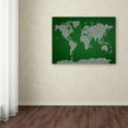 thumbnail image 4 of Trademark Art 'Soccer Balls World Map' Canvas Art by Michael Tompsett, 4 of 4