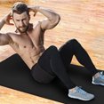 thumbnail image 4 of Esterilla de yoga horizontal - Negro 183*61*1 Esterilla + correa + bolsa de red Ormromra 2036117-1, 4 of 9