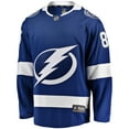 thumbnail image 2 of Men's Fanatics Nikita Kucherov Blue Tampa Bay Lightning  Breakaway Jersey, 2 of 3