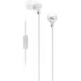 thumbnail image 1 of Sony MDR-EX15AP | EX Monitor In-Ear Headphones With Microphone - White, 1 of 1