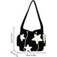 thumbnail image 6 of Cute Kawaii Messenger Bag Canvas Crossbody Bag Aesthetic Shoulder Bag for Women Men Flap Messenger Bag, 6 of 6