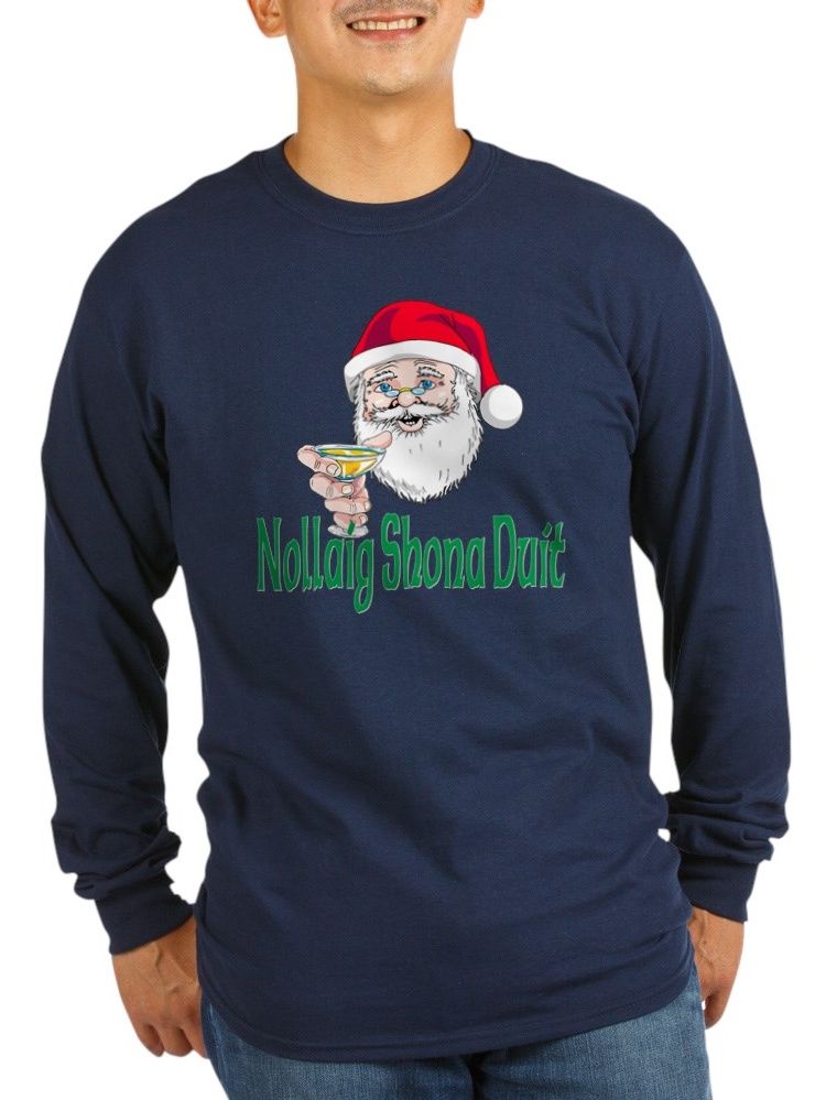 CafePress - Nollaig Shona Duit - Long 
