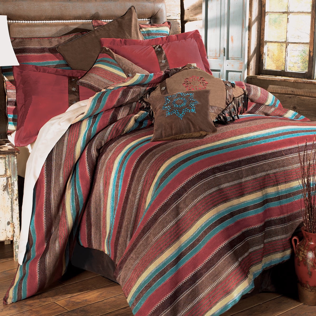 Western Espuelas Rustic Bed Set Queen Southwestern Bedding Decor Western Espuelas Rustic Bed Set Queen Southwestern Bedding Decor Com