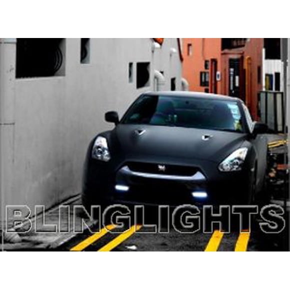 For 2009 2010 2011 2012 2013 Nissan GT-R Xenon Fog Lamps Driving Lights Foglamps Kit GTR GT R