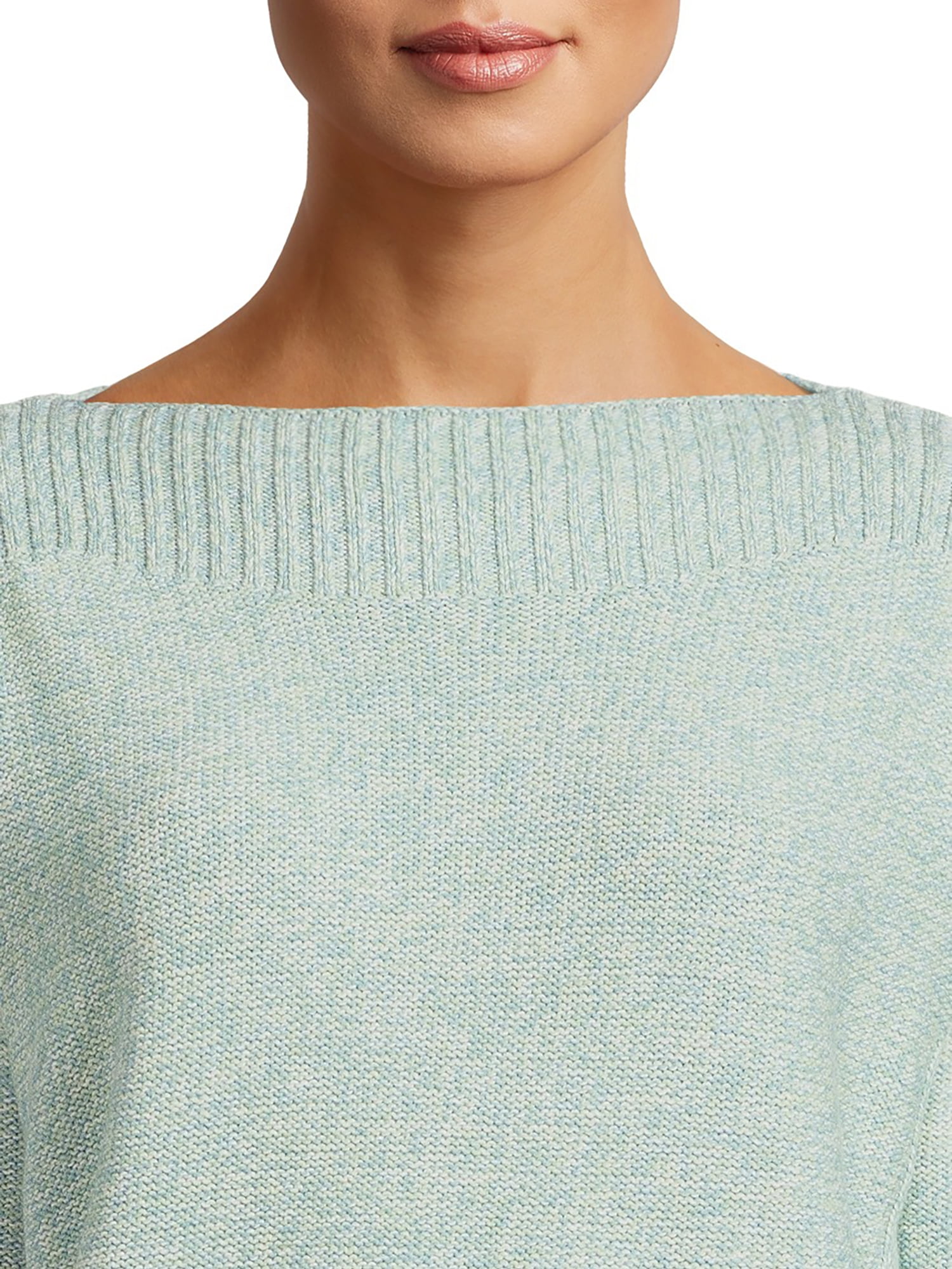 Time and Tru Women's Boatneck Sweater 
