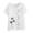 White, variant on IROINNID Fashion Women Summer Tops Loose Graphic Print Round-Neck Classic T-Shirt Short Sleeve Casual Blouse Clearance