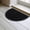 Black, variant on Evideco Black Wilson Rubber Half Round Door Mat 30x18 Inches - Rubber Backing, Weather Resistant - Outdoor - Front Door Mat for Entryway, Porch, Patio
