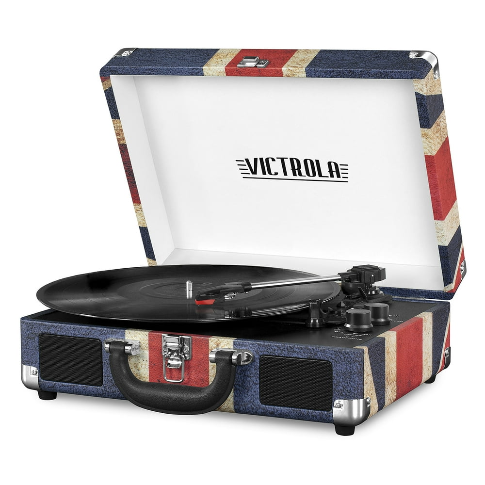 Victrola Journey Bluetooth Suitcase Record Player with 3Speed