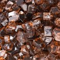 thumbnail image 4 of WestinTrends Sansom Outdoor Tempered Glass Rocks Beads for Firepit , Cooper, 4 of 5