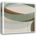thumbnail image 1 of Ahava 36x36 Gallery Wrapped Canvas Wall Art Titled - Mint Ripple, 1 of 4