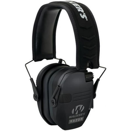Walkers Game Ear Razor Series Slim Shooter Electronic Folding Muff Black