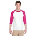thumbnail image 4 of Gildan Heavy Cotton Three-Quarter Raglan Sleeve Baseball T-Shirt, 4 of 6