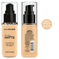 thumbnail image 7 of L.A. COLORS Liquid Truly Matte Foundation, Porcelain, 1.35 fl oz, 7 of 7