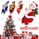 thumbnail image 2 of Santa Claus Climbing On Rope Ladder 2024 New Year Xmas Decor Gifts Christmas Home Pendant Xmas Trees Pendant Hanging Ornament, 2 of 5