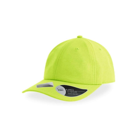 Atlantis Headwear B75895170 Sustainable Recy Feel Cap, Green Fluorescent - Adjustable Size