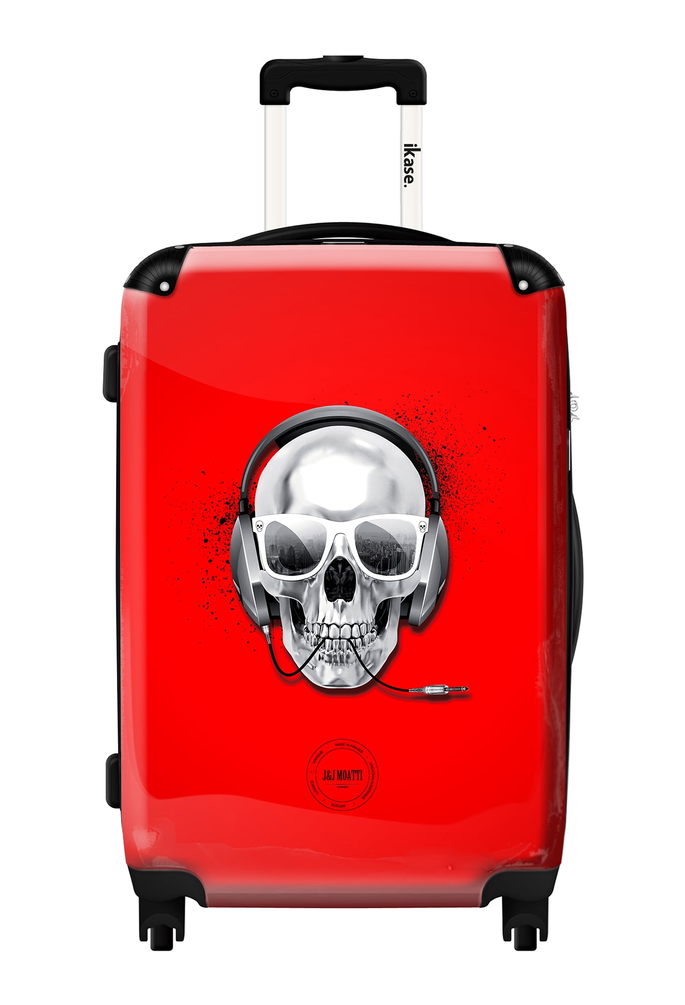 skull luggage walmart