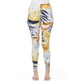 thumbnail image 2 of White Mark Women's Casual Tropical Leggings, 2 of 5