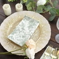 thumbnail image 2 of Efavormart 20 Pack White Sage Green Floral Print Dinner Paper Napkins, Soft 2-Ply Highly Absorbent Disposable Party Napkins, 2 of 11