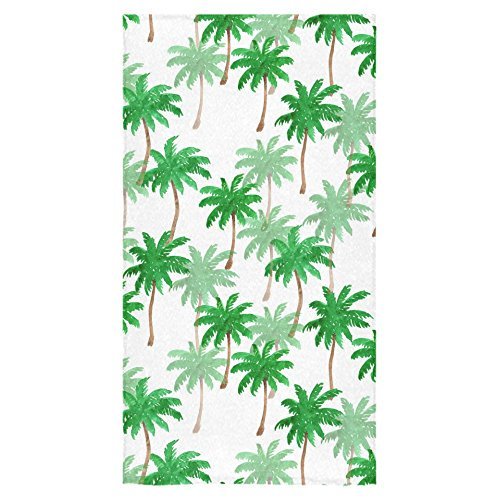 ZKGK Palm Tree Bath Towels Beach Bathroom Body Shower Towel 30"x56"(One