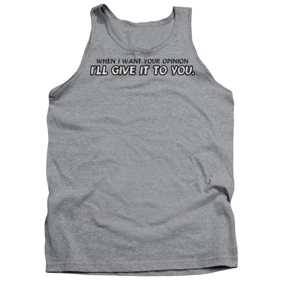 - Your Opinion - Tank Top - X-Large