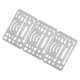thumbnail image 5 of unbranded 3Ud Escudo Para Borrar De Metal Plateado Ideal Para Dibujo Y Técnicas De Sombreado, 5 of 8