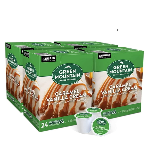 Green Mountain Coffee Roasters Caramel Vanilla Cream, SingleServe