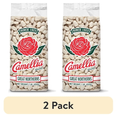 (2 pack) Camellia Brand Great Northerns 1 lb