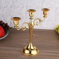 thumbnail image 4 of Candelabra, 3 Arms Candle Holder, For Table Wedding/Dinning/Party, 4 of 8