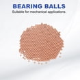thumbnail image 3 of Uxcell 600 Pcs Bearing Balls, 1.5mm Diameter Precision Solid Copper Bearing Balls Pure Copper Ball Spheres for Machinery, Automotive, and DIY (T2 Copper), 3 of 6