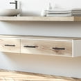 thumbnail image 4 of Design House Solid Cabinet Pull 3-3/4-in (96 mm) in Matte Black 10-Pack, 4 of 5
