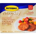thumbnail image 2 of Butterball Fully Cooked Turkey Breakfast Sausage Patties, 10 Oz., 8 Count, 2 of 4